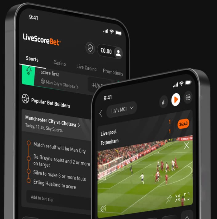 LiveScoreBet native applications